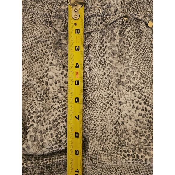 CALVIN KLEIN Snake Print Wide Leg Lined Pants Size XS - Picture 8 of 10